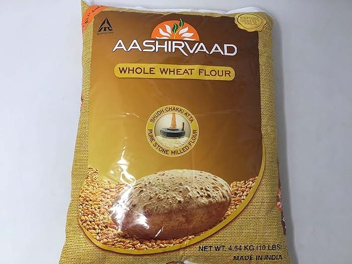 AASHIRVAAD WHOLE WHEAT FLOUR 10LB - Product Image