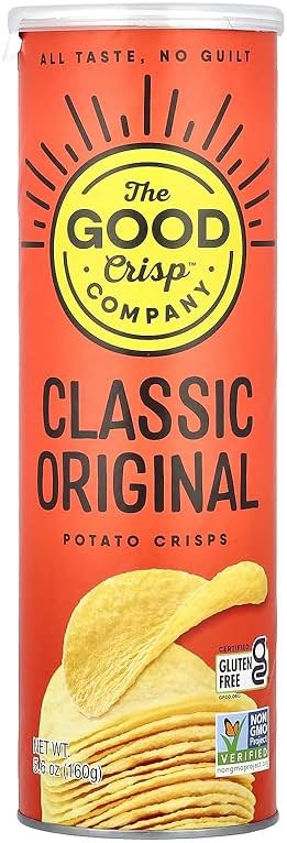 The Good Crisp Company, Chips Stacked Original, 5.64 Ounce - Product Image