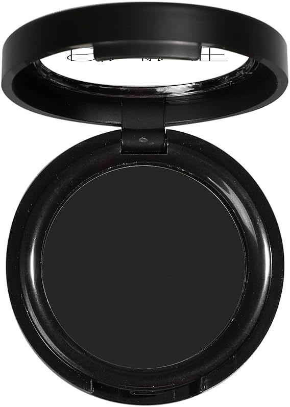 IS'MINE ISMINE Single Black Matte Eyeshadow Powder Palette High Pigment, Longwear, Intense Color Best Black Eyeshadow - Product Image