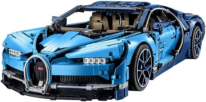 LEGO Technic Bugatti Chiron 42083 Race Car Building Kit and Engineering Toy, Adult Collectible Sports Car with Scale Model Engine (3599 Pieces) - Product Image