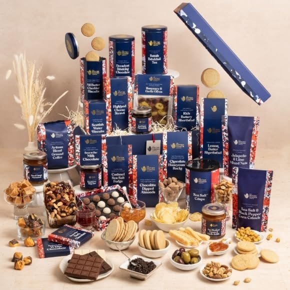 Extravagance Gourmet Basket - Gift Card Included - British Food Gift Basket - Product Image