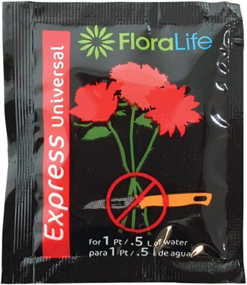 Cut Flower Food Floralife Flower Food Powdered Packets - Pack of 36 Express Universal Packets - Product Image