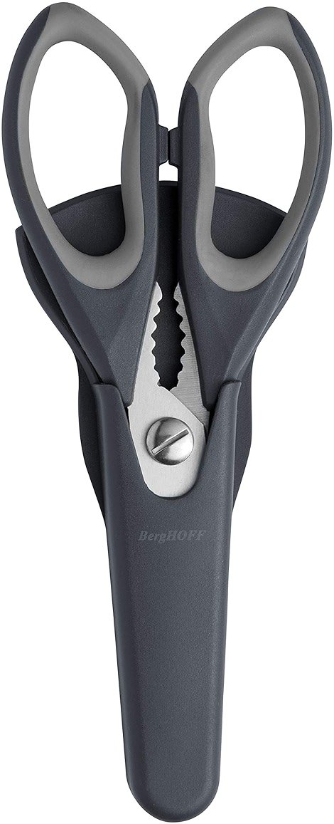 Berghoff 1106254 Kitchen Scissors with Sheath Black and Stainless Steel - Product Image