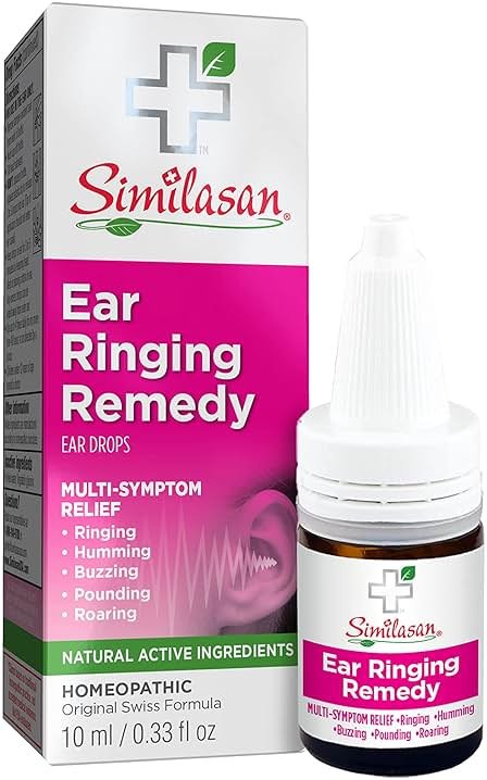 Similasan Ear Ringing Remedy Ear Drops 0.33 Ounce Bottle - Product Image