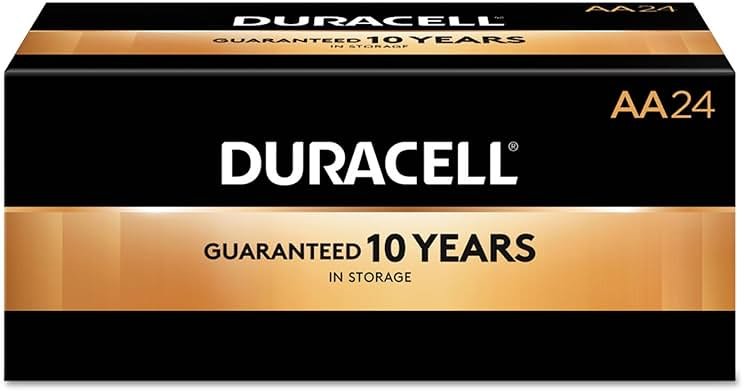 Duracell MN1500BKD Alkaline Battery with Duralock, Size Aa, Shape, (Pack of 144) - Product Image