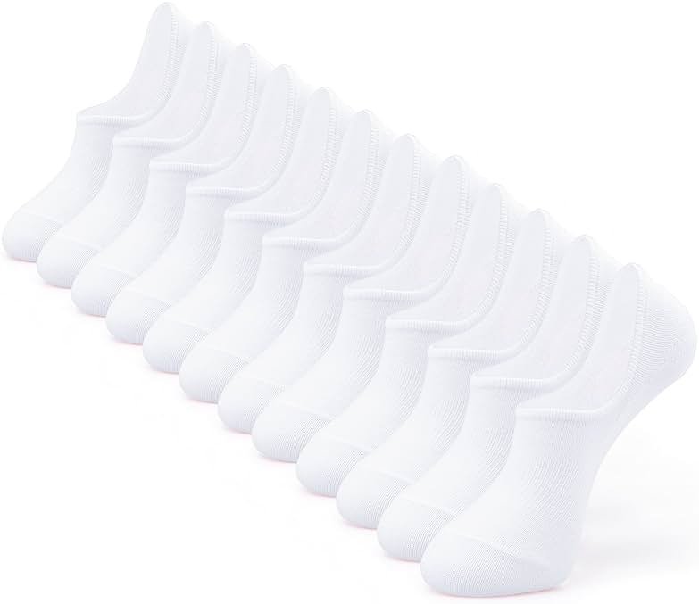 IDEGG No Show Socks Women & Men Low Cut Ankle Short Anti-slid Athletic Running Casual Invisible Liner Socks - Product Image