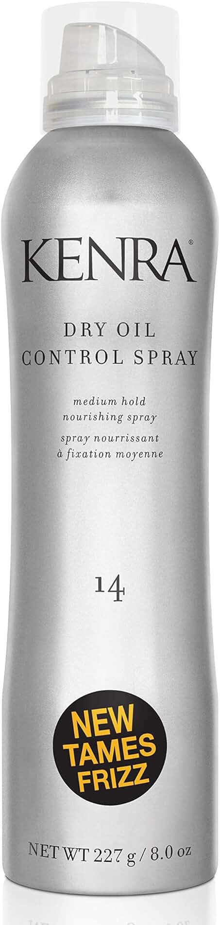 Kenra Dry Oil Control Spray 14 | Medium Hold | Nourishing Spray | Frizz Control Hairspray | All Hair Types - Product Image
