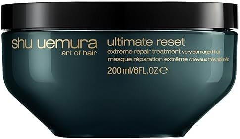 shu uemura art of hair ultimate reset extreme repair mask for very damaged hair - formulated with japanese rice extract to prevent split ends and breakage, deeply conditions and nourishes hair - Product Image