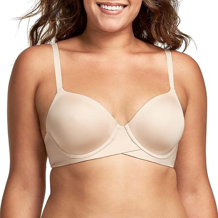 Maidenform Women's Demi Underwire Bra, One Fab Fit Lightly Padded Bras for Women, Convertible Straps (Plus - Product Image