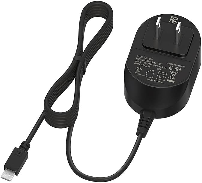 TPLTECH 5V AC Adapter Charger for Bose Soundlink Color I, II 2 / Mini II 2 / Revolve/Revolve Plus Bluetooth Speaker, QuietComfort 35 20 Headphones Micro 6.5FT USB Cable Charging Cord [UL Listed] - Product Image
