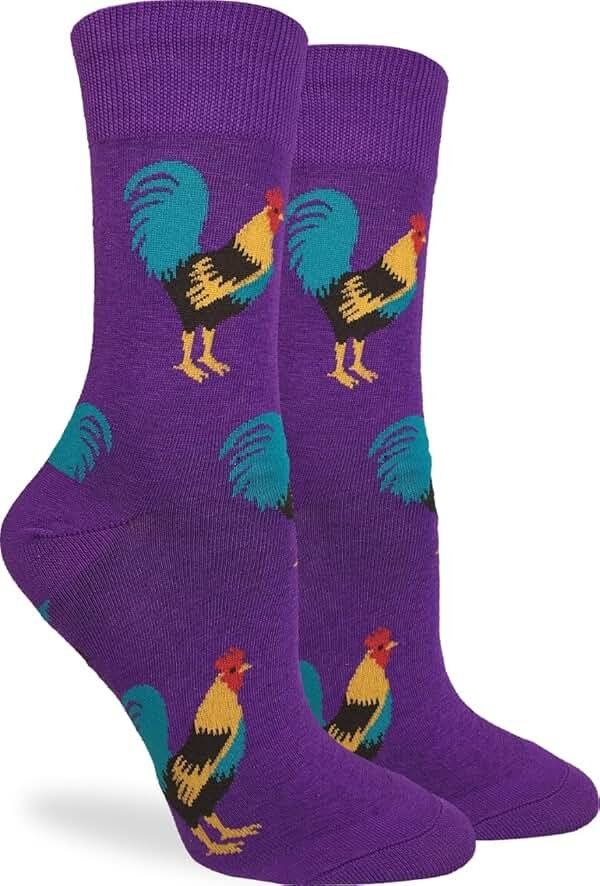 Good Luck Sock Women's Birds, Flamingos, Owles, Ducks and more Socks, Adult - Product Image
