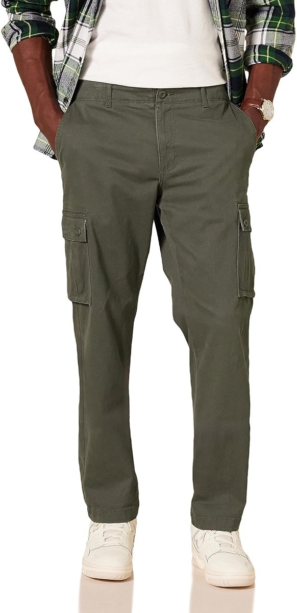 Amazon Essentials Men's Straight-Fit Stretch Cargo Pant (Available in Big & Tall) - Product Image