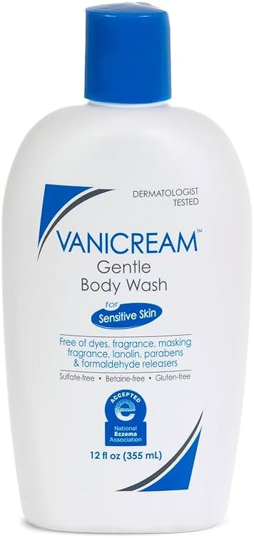 Vanicream Gentle Body Wash -12 fl oz - Formulated Without Common Irritants for Those with Sensitive Skin - Product Image