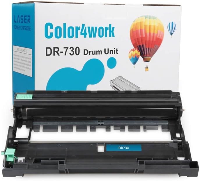 Color4work Compatible Drum Unit Brother DR730 DR-730 Imaging Drum 1-Pack, use for Brother HL-L2350DW DCP-L2550DW MFC-L2710DW MFC-L2750DW HL-L2395DW HL-L2390DW HL-L2370DW Printer - Product Image