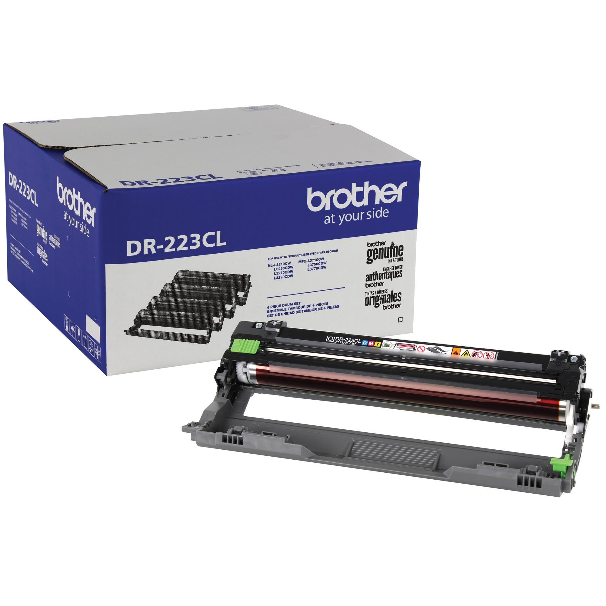 Brother Genuine -Drum Unit, DR223CL, Seamless Integration, Yields Up to 18,000 Pages,Black - Product Image