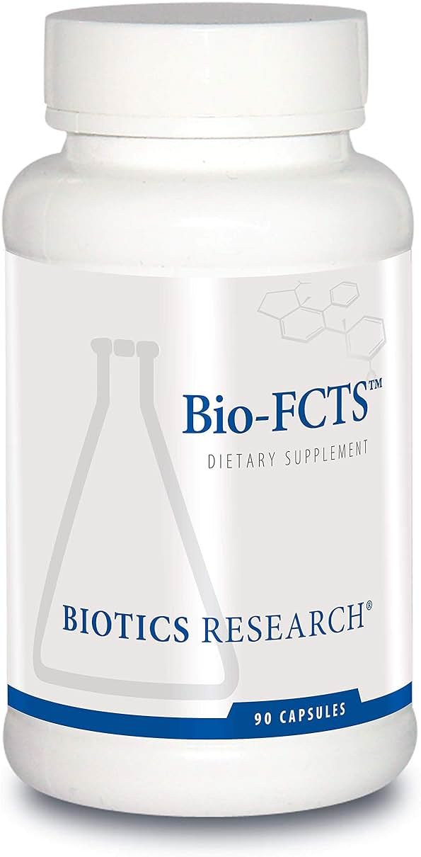 BIOTICS RESEARCH Bio FCTS Broad Spectrum Bioflavonoids, Vitamin C, Quercetin, Strong Antioxidant, Healthy Vision, Eye Health, Immune Health Support, Oral/Dental Health 90 Capsules - Product Image