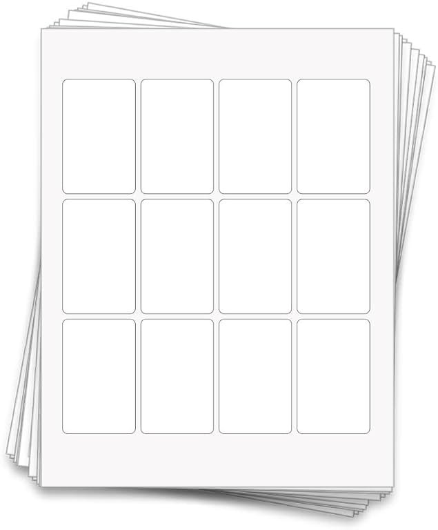 120 Waterproof Jar Labels for 4oz Containers - 1.75x2.75” Printable Adhesive Stickers for Candles, Cosmetics & Small Business Products - Product Image