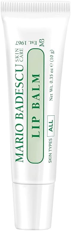 Mario Badescu Moisturizing Lip Balm for Dry Cracked Lips, Infused with Coconut Oil and Shea Butter, Ultra-Nourishing Lip Care Moisturizer for Soft, Smooth and Supple Lips - Product Image