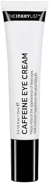 The INKEY List Caffeine Eye Cream, Reduce Eye Puffiness and Dark Circle, Blur Fine Lines, 0.5 fl oz - Product Image