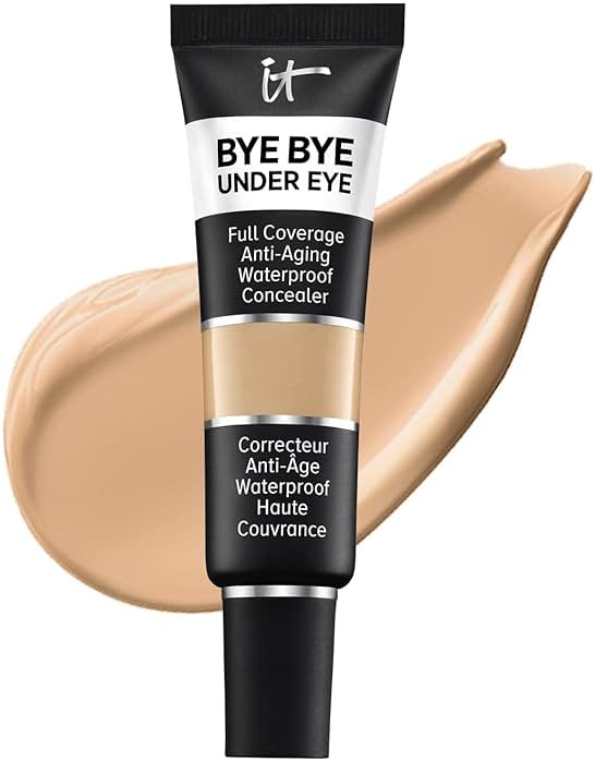 IT Cosmetics Bye Bye Under Eye Concealer - Water-Resistant, 24H Full Coverage Brightening Concealer For Dark Circles, Fine Lines, Redness & Discoloration, Anti-Aging Color Correcting Cream - 0.4 fl oz - Product Image