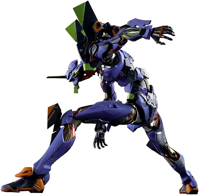 TAMASHII NATIONS Bandai Metal Build Eva-01 Test Type Neon Genesis Evangelion Action Figure - Product Image