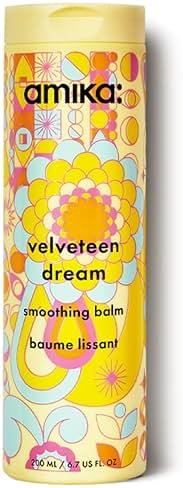 amika velveteen dream smoothing balm | tames frizzy hair, styling cream with heat protection & UV filters - Product Image