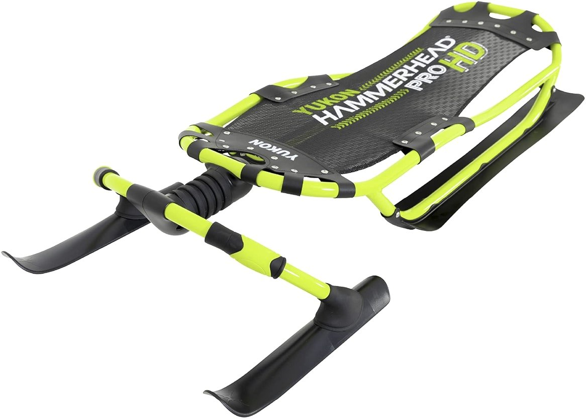 Yukon Charlie's Hammerhead Pro HD Sled | Single Rider, Speed and Steering Control, 52-inch x 22-inch - Product Image
