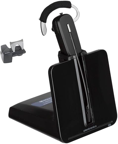 Plantronics CS540 Wireless Headset Bundle with Lifter and Headset Advisor Wipe (Renewed) - Product Image