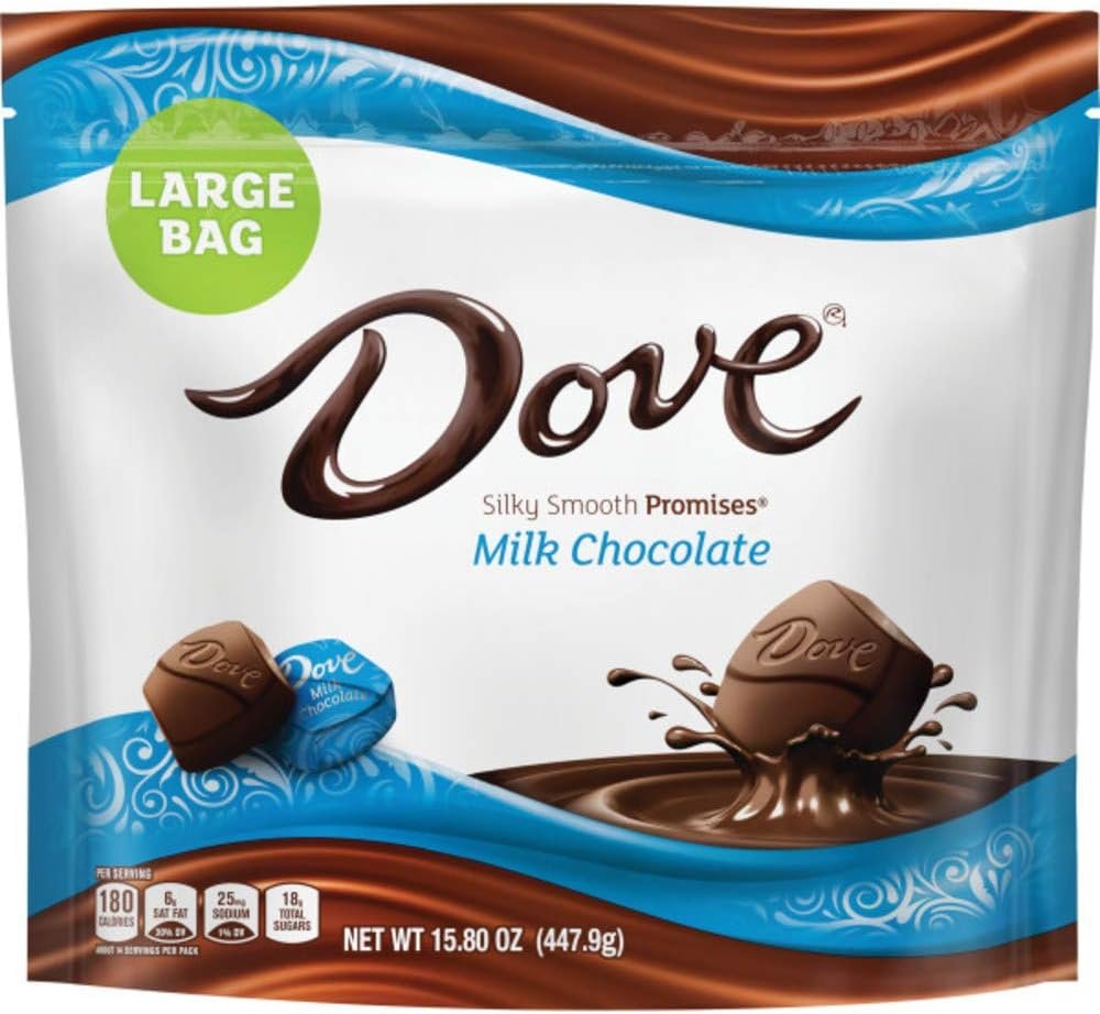 DOVE PROMISES Milk Chocolate Candy Bag, 15.8 oz - Product Image