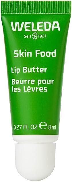 Weleda Skin Food Lip Butter, 0.27 Ounce, Plant Rich Moisturizing Lip Care with Sunflower Seed Oil, Chamomile and Calendula - Product Image