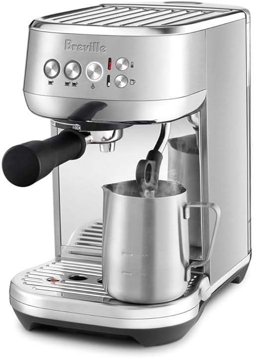 Breville Bambino Plus Espresso Machine BES500BSS, Brushed Stainless Steel - Product Image