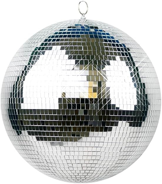 Youdepot Disco Ball 12-Inch – Large Hanging Mirror Ball Disco Ball Decor for Disco Party Decorations, Weddings, Events, Disco Christmas Decor, and Home Celebrations - Product Image