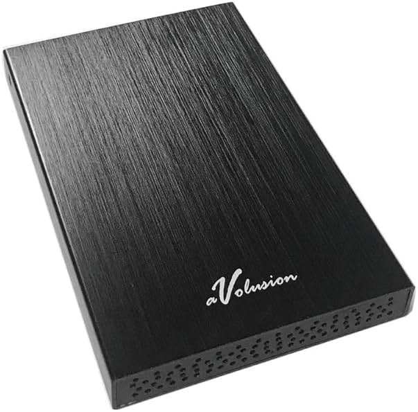 Avolusion HD250U3 1TB USB 3.0 Portable External Gaming Hard Drive (Xbox One Pre-Formatted) - Black - Product Image