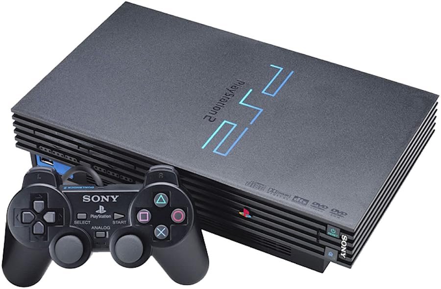 Sony PlayStation 2 Console - Black (Renewed) - Product Image