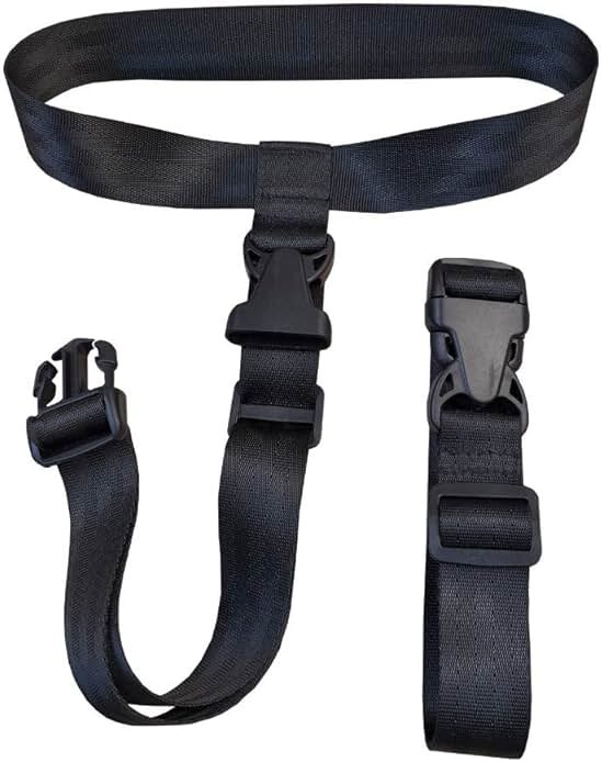 HDHYK 2 Pack Travel Accessories Luggage Straps - Add a Bag Suitcase Strap Belt(Black) - Product Image