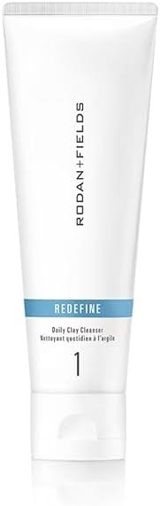 RODAN + FIELDS Redefine Daily Face Clay Cleanser (125 mL) | Advanced Skin Care | Exfoliating Face Wash & Face Mask for Sensitive Skin | Anti-Aging Face Cleanser for Women and Men - Product Image