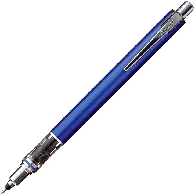 Uni Mechanical Pencil, Kuru Toga Advance, 0.7mm, Navy (M75591P.9) - Product Image
