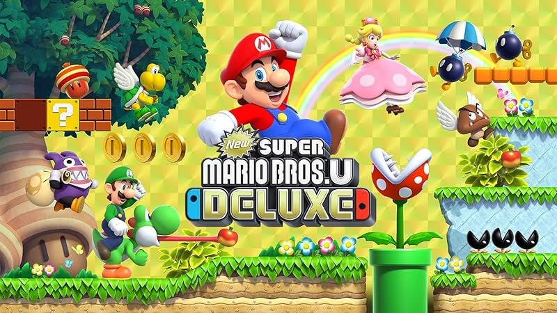 New Super Mario Bros U Deluxe - Nintendo Switch [Digital Code] - Product Image