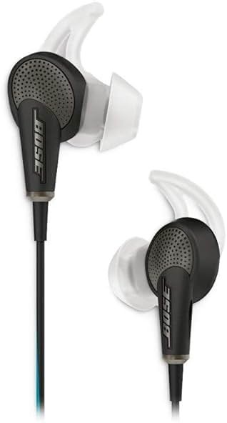 Bose 718840-0010 QuietComfort 20 Acoustic Noise Cancelling Headphones, Samsung and Android Devices, Black (Renewed) - Product Image