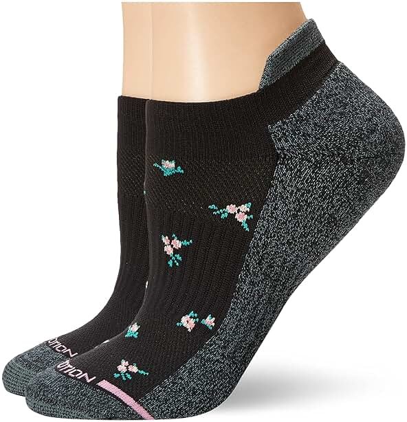 Dr. Motion womens 2pk Compression Low Cut Socks - Product Image