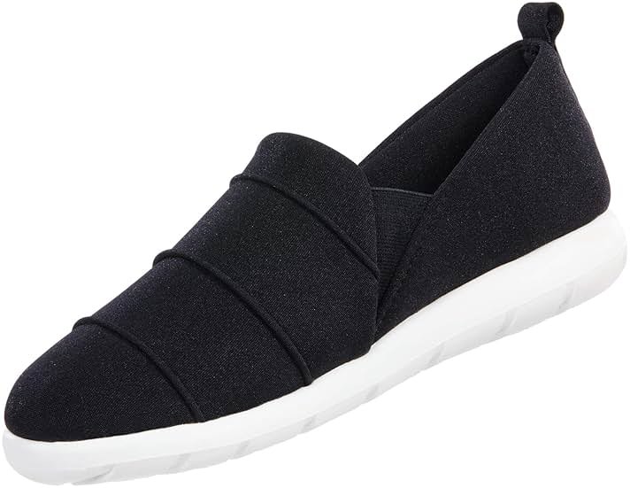 isotoner Zenz Women's Serenity Stretch Satin Slipper, Slip-On Shoe - Product Image