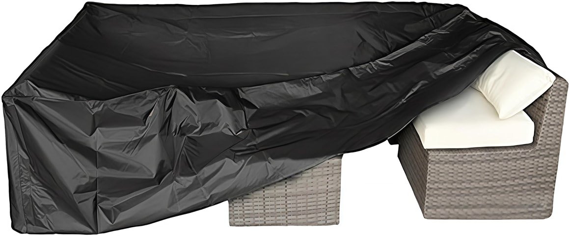 CKCLUU Patio Furniture Set Cover Outdoor Sectional Sofa Set Covers Outdoor Table and Chair Set Covers Water Resistant Large 315cm L x 160 cm W x 74 cm H - Product Image
