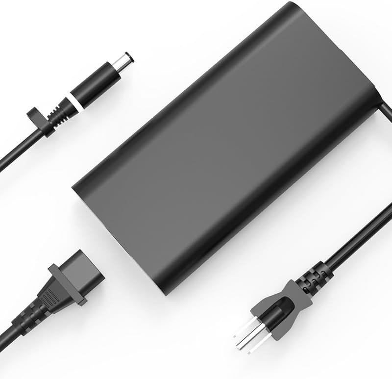 Slim 330W 16.92A 19.5V AC Laptop Charger for DELL Alienware M17 M18X X17 X51 Area-51m G15 G16 5530 7630 7620 DA330PM190 LA330PM190 DA330PM111 LA330PM160 Power Supply Adapter Cord - Product Image