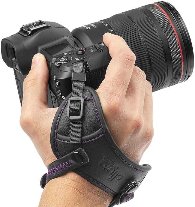 Altura Photo Camera Wrist Strap - Padded Camera Hand Strap with Secure Tether, Rapid Fire Grip for DSLR, Mirrorless Canon Nikon Sony Fujifilm Olympus Panasonic Cameras - Product Image