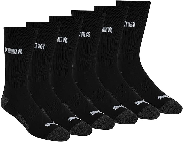 PUMA Men's Crew Socks (6-Pack) - Product Image