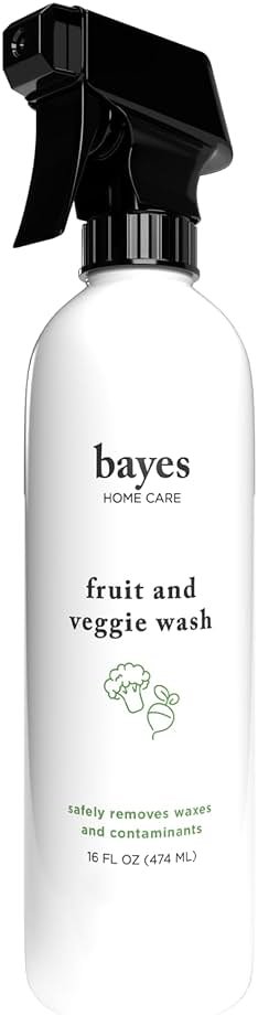 Bayes High-Performance Produce Wash - Fruit and Vegetable Cleaner, Helps Remove Harmful Residue - 16 oz - Product Image