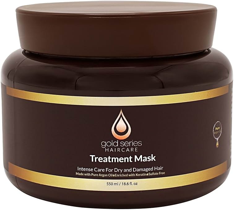 Moroccan Gold Series Hair Mask Treatment - Product Image