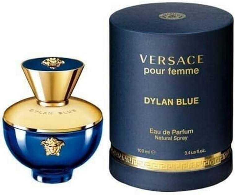 Versace Dylan Blue Pour Femme for Women Eau De Parfum Spray, 3.4 Oz - Product Image
