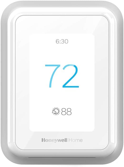 Honeywell Home T9 WIFI Smart Thermostat, Smart Room Sensor Ready, Touchscreen Display, Alexa and Google Assist - Product Image