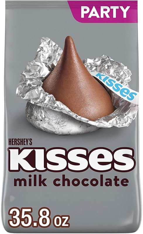 HERSHEY'S KISSES Milk Chocolate Candy Party Pack, 35.8 oz - Product Image